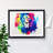 Colourful Lion Vol.3 Abstract - Print-1227078092-1227077366