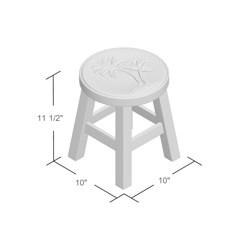 Velasco Solid Wood Accent Stool