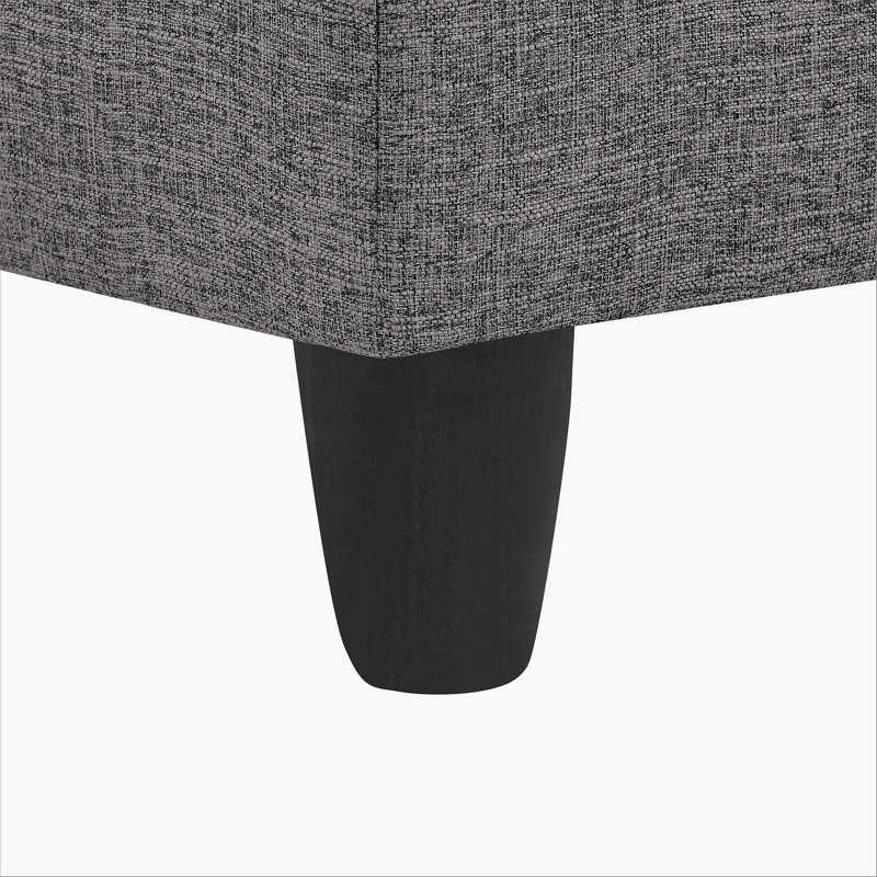 2 - piece upholstered sectional, Polyester gris