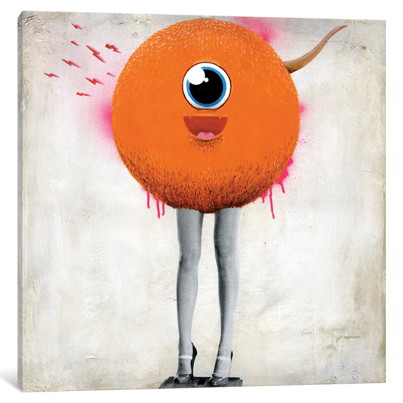 « eye spy », impression sur toile tendue, H 18 po x l 18 po x P 1,5 po