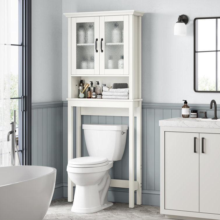 Latitude Run® Keedyn 25 W x 77 H x 8 D Over-The-Toilet Storage