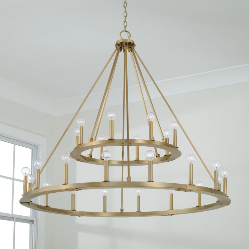 Lustre 24 lumières Pearson