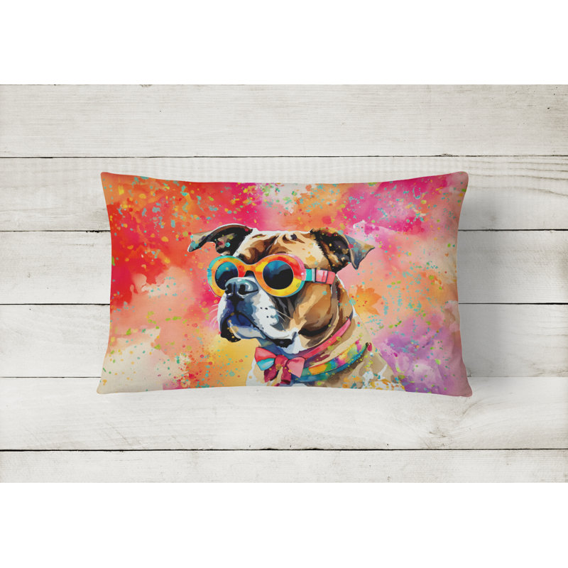  Housse et insert de coussin rectangulaire en polyester pour l'intérieur et l'extérieur