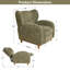 Chaise d'appoint multifonctionnelle 33 po Chenille-1149669505