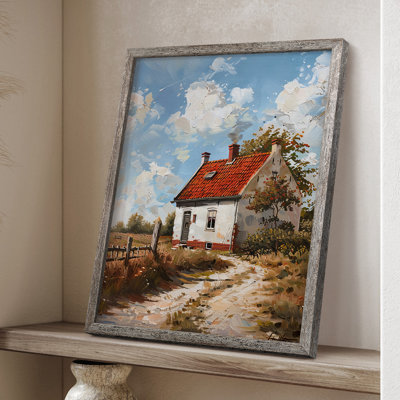 LANDSCAPES Series CIV Framed Print - Solid Wood