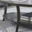 Contemporary Oval Shelf Coffee Table, Gray