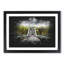 Fayette Station Bridge In West Virginia Paint Splash - Picture Frame Graphic Art-56866252-56866256