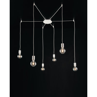 Camishia 6 - Light White Geometric Pendant