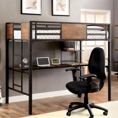 Furney Kids Twin Loft Bed