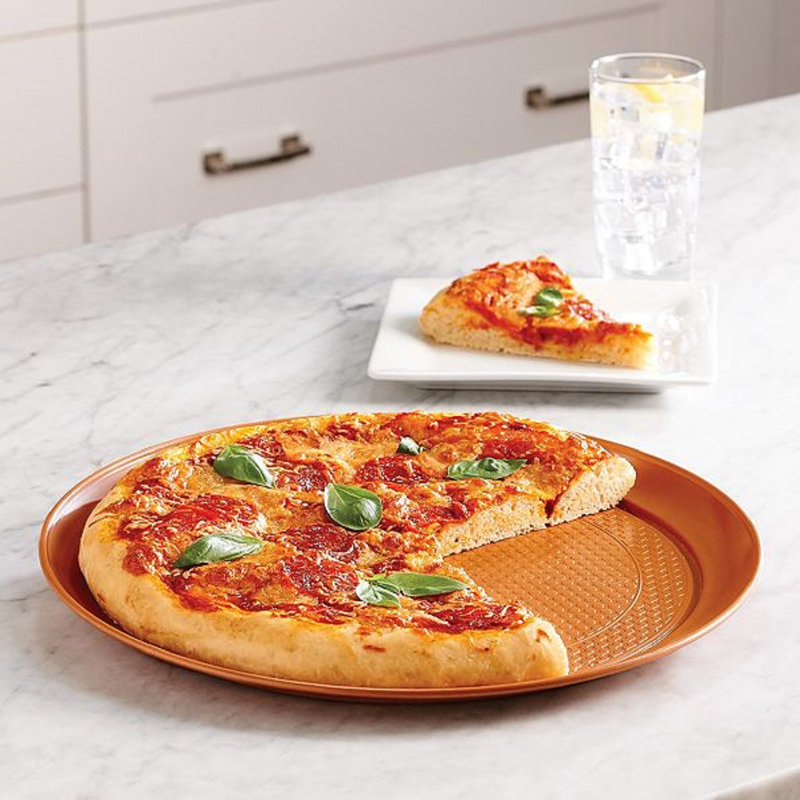 Gotham Steel Textured 14" Pizza Tray