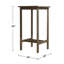 Table de bar en bois émaillé Emilio