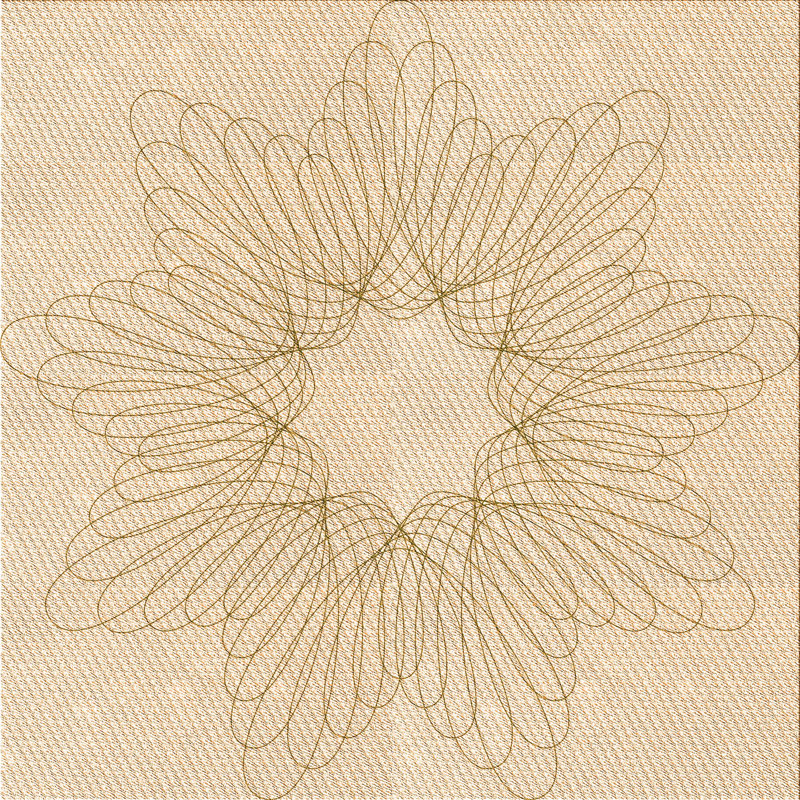 Indoor Rug, Square 4'