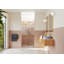 Halo 43.75 in. x 78 in. Frameless Glass Hinge Shower Door-670870068