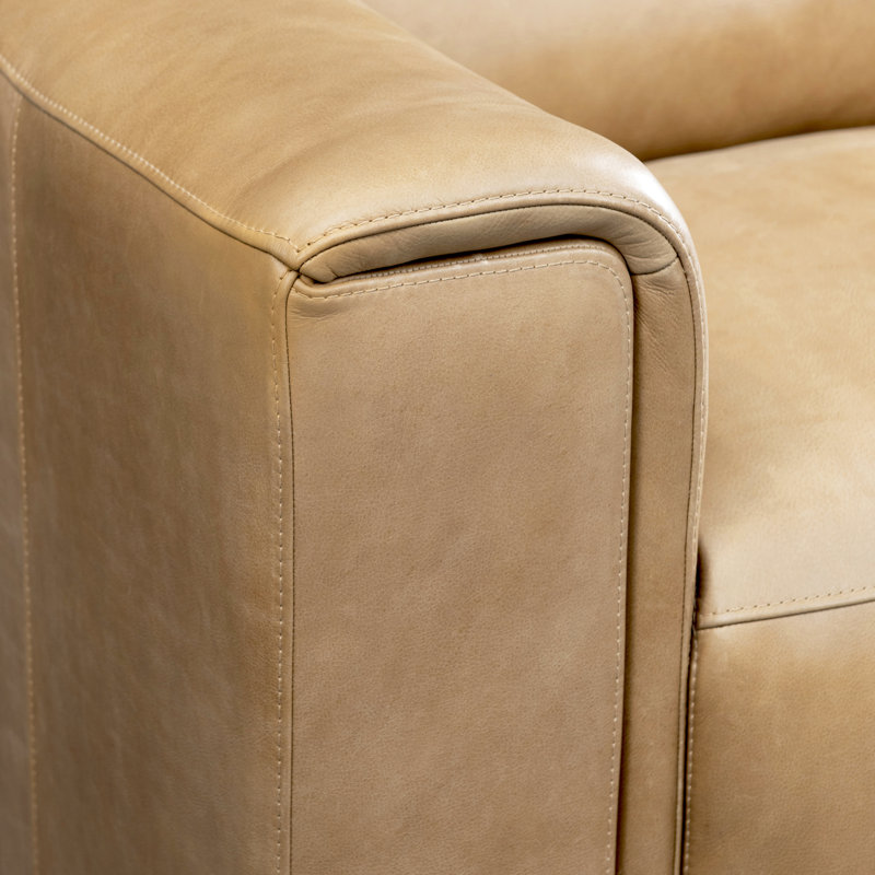Bernhardt Billings Leather Power Motion Sectional