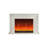 White Solid Wood Electric Fireplace-1615731265-1615731267
