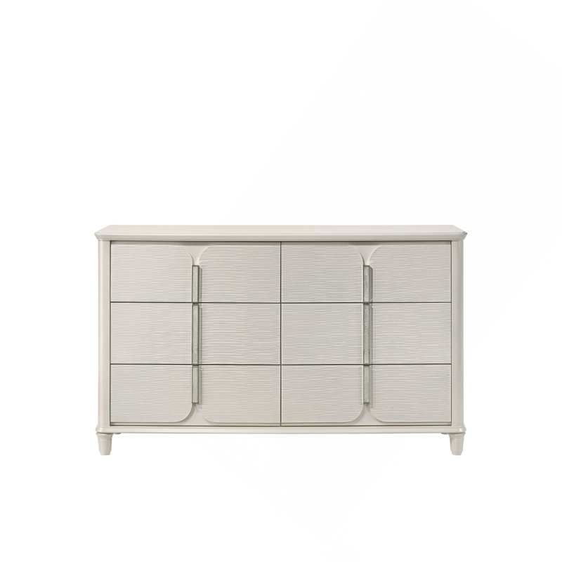 Laveda Pearl White Finish Dresser