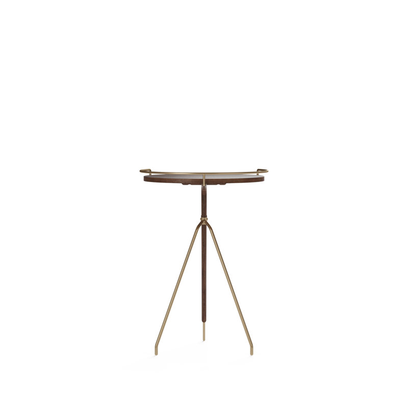 Umanoff Solid Wood End Table, 23.6" H x 17" W x 17" D