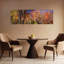 «Trees in Autumn», Vermont, États-Unis, art contemporain de paysage forestier abstrait-578188560