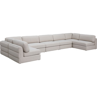 Howardine Upholstered U-Shaped Sectional Reversible
