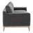 86 In. Parker Post Olive Modern Sofa-128553364