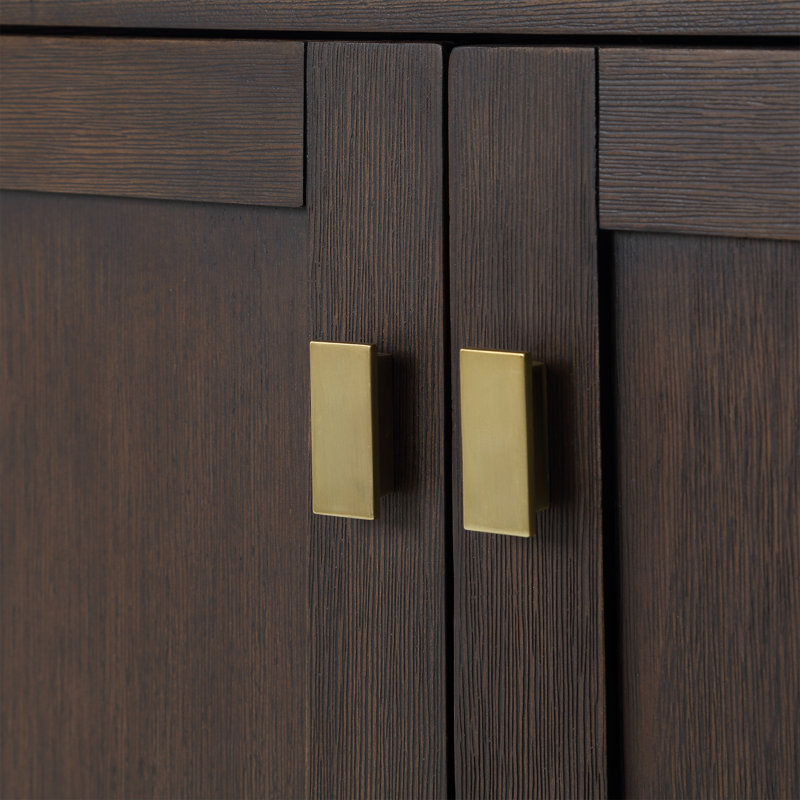 Ashanda 72'' W Vanity, Brown Oak
