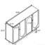 Armoire de rangement minimaliste et élégante-1786208915
