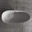 59" Solid Surface Soaking Bathtub