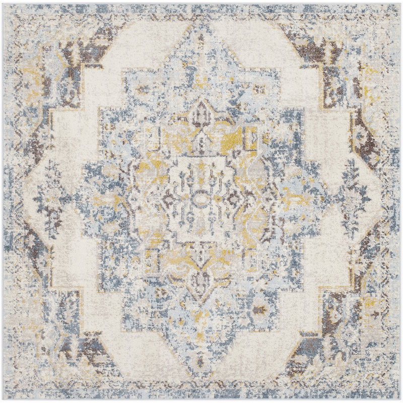 Oriental Area Rug, Square 200 cm