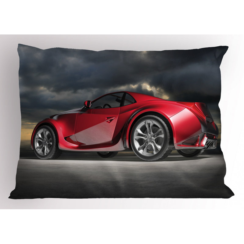 Cars Polyester Sham Set, Queen