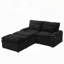 Canapé-lit modulaire convertible avec espace de rangement-118401845