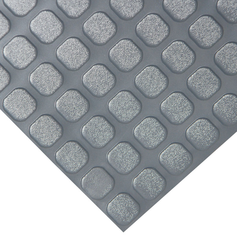 Rubber-Cal, Inc. 48'' Garage Flooring in Dark Grey, 4" ft. x 4" ft.