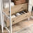Nolan 74" Tall Arched Storage Display Cabinet-107335492