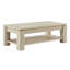 Table basse en travertin Hollis
