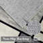 Tapis géométrique lavable pour salon 9 x 12