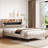 Isenberg Vella Upholstered Bookcase Platform Bed-122462497-122462502