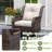 Stylish Outdoor Woven Rattan Single Sofa-110093396