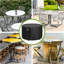Housse pour table d'extérieur ronde imperméable