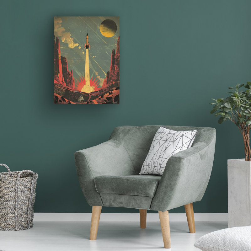 Art sur toile rétro, Momart rétro 2, H 14 po x l 19 po