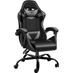 Loungie Rockme Black/Black Gaming Chair in the Video Gaming