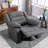 37.1" Wide Contemporary and Super Soft Upholstered Power Standard Recliner with Wide Backrest (Set of 2)-1695815603