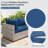 14-Piece Outdoor 4" Replacement Cushion Set Seat/Back Cushion (Set Of 6 Cushion , 6 Backrests , 2 Coner Cushions)-105682500