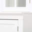 Ensemble de deux garde-manger à double porte vitrée de 75,25 po de hauteur, armoire à bahut de style traditionnel, armoire vitrée, pour les couloirs de salon, de cuisine, de bureau, de maison, de studio ou d'espace de travail