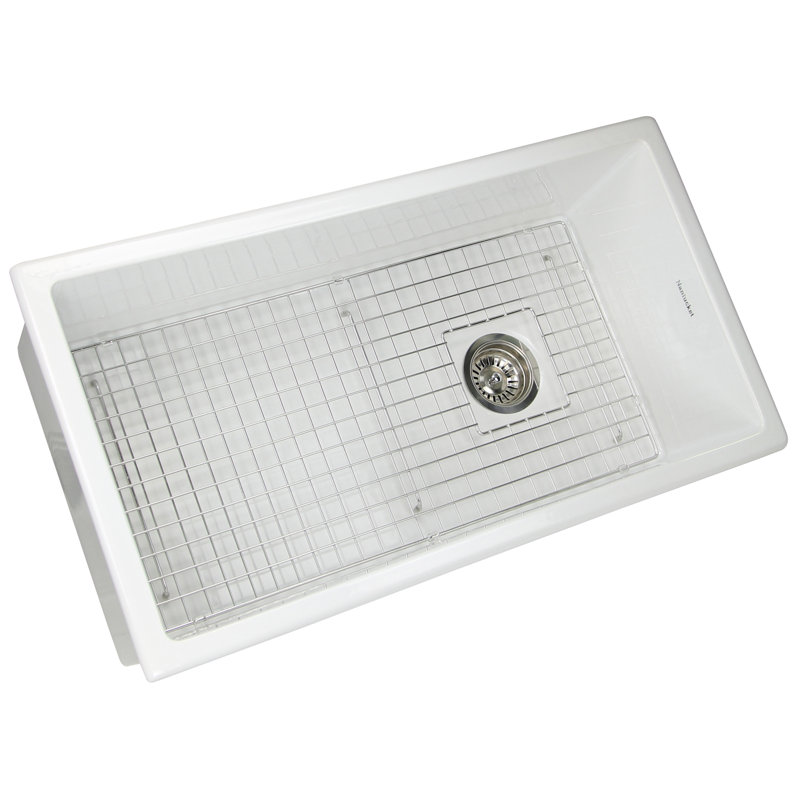 Cape 34.25" L x 18.5" W Undermount Kitchen Sink