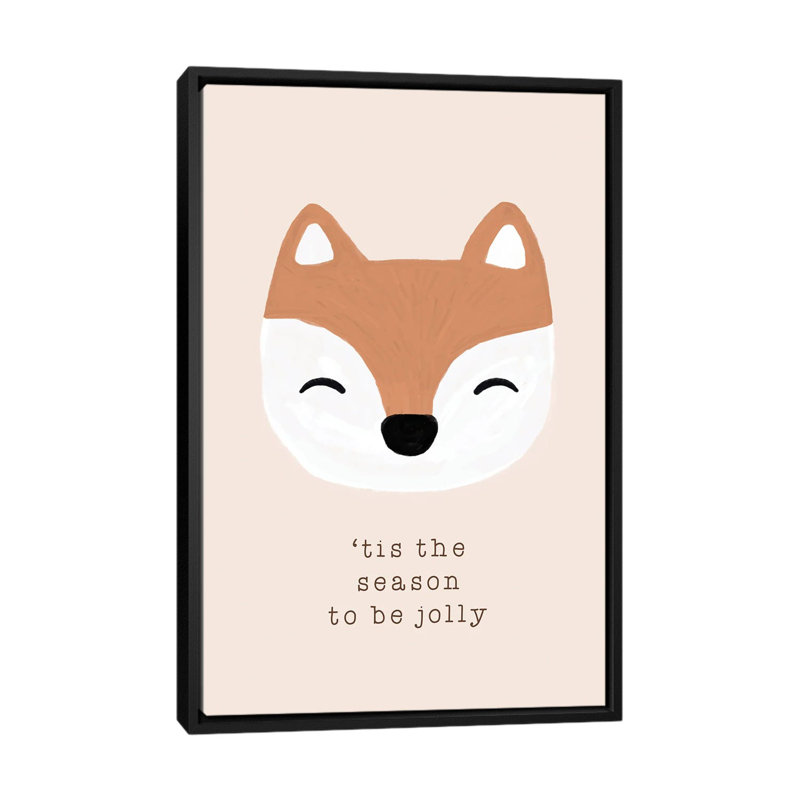« Tis The Season to be Jolly » par Orara studio, reproduction d’art, Pas de tapis, H 48 po x l 32 po x P 1,5 po