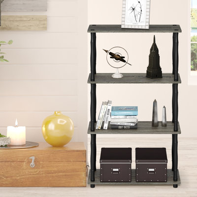 Étagère à livres en plastique H 43,7 "x l 23,6" Hadriana