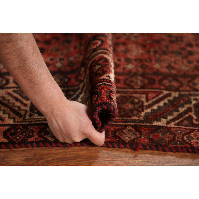 Tapis traditionnel à teinture végétale antique 5 x 6