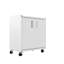 Armoire de garage roulante en blanc-20943171