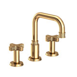 Griffey Widespread Bathroom Faucet with Drain Assembly