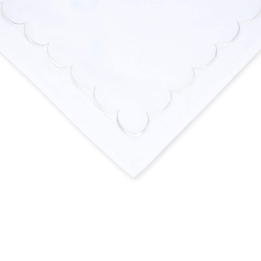 Bahati Cotton Shams, White