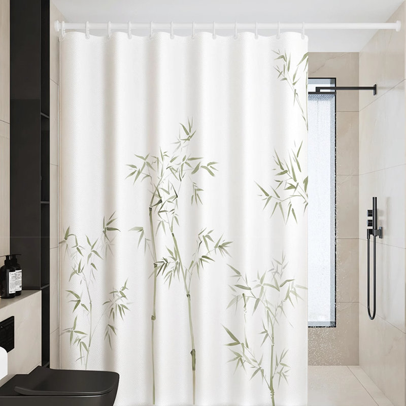 Rideau de douche en polyester, H 71 po x l 79 po